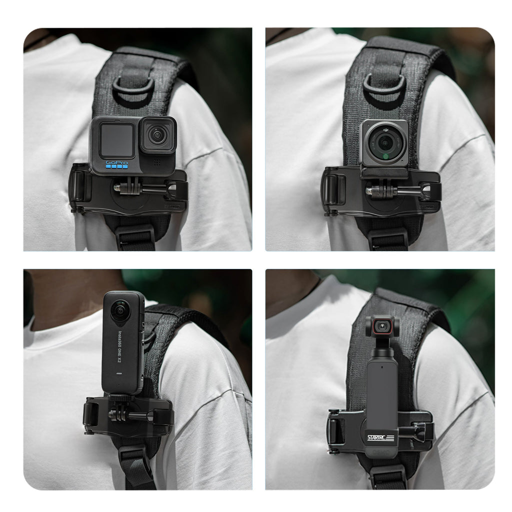 DJI Pocket Insta360 GoPro Camera Backpack Clip